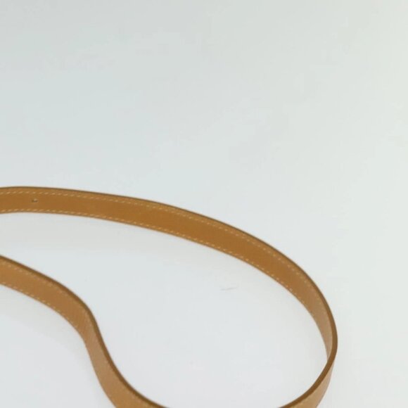 BURBERRY Nova Check Blue Label Shoulder Bag Canvas Brown Silver Auth - Picture 9 of 16